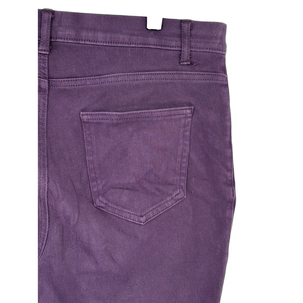 Time‎ and Tru Jeggings Purple Faux Front Pockets Skinny Stretch XL 16-18 - Picture 4 of 7